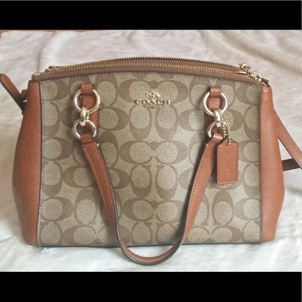 ❌❌SOLD❌❌ Coach Christie Mini Signature Satchel